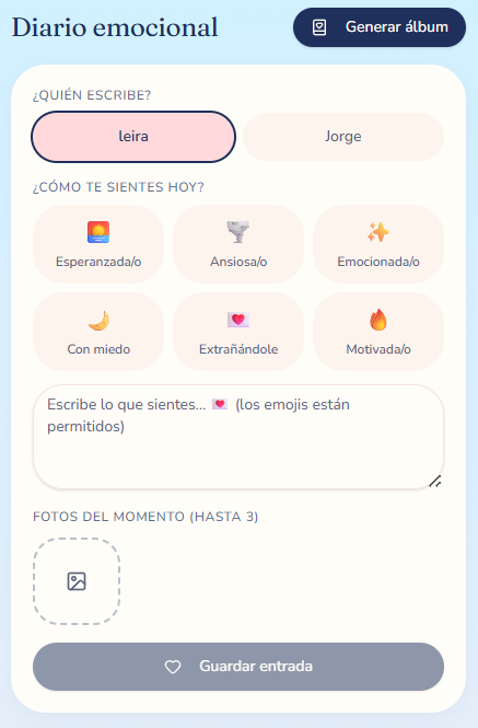Pantalla 6 de la App Primer Encuentro